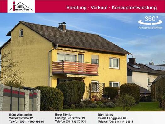 Einfamilienhaus zum Kauf 648.000 € 6 Zimmer 160 m² 726 m² Grundstück Neuhof Taunusstein 65232