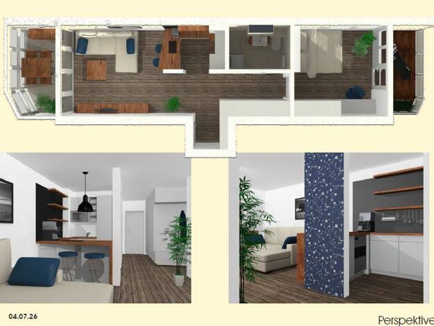 Wohnung zum Kauf provisionsfrei 320.000 € 2,5 Zimmer 55 m² 2. Geschoss Dachau 85221