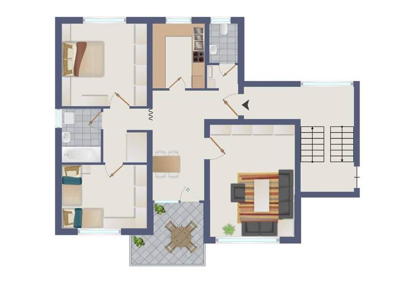 Wohnung zum Kauf 169.000 € 3 Zimmer 79,9 m² frei ab 01.03.2026 Laiz Sigmaringen 72488