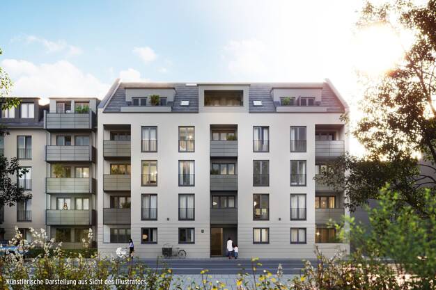 Wohnung zum Kauf - Neubau provisionsfrei 884.900 € 3 Zimmer 74,5 m² EG frei ab sofort Nestroystraße 13 Sendling-Westpark München 81373