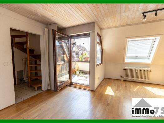Maisonette zum Kauf 129.000 € 3 Zimmer 43 m² 2. Geschoss Vaihingen an der Enz Vaihingen an der Enz 71665