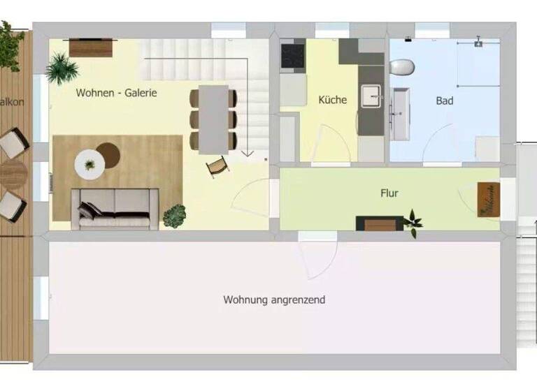 Wohnung zur Miete auf Zeit 1.900 € 3 Zimmer 80 m² frei ab 01.11.2026 Hohenthann Tuntenhausen 83104