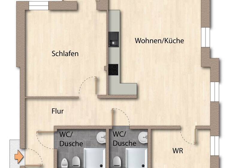 Wohnung zum Kauf 248.000 € 3 Zimmer 108 m²<br/>Wohnfläche ab sofort<br/>Verfügbarkeit Marienhafe Marienhafe 26529