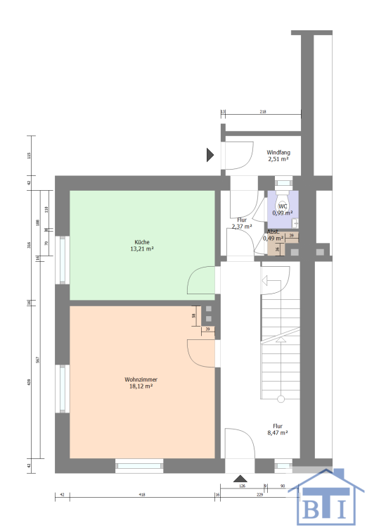 Doppelhaushälfte zum Kauf 59.000 € 3 Zimmer 90,1 m²<br/>Wohnfläche 332 m²<br/>Grundstück Hirschfelde Hirschfelde 02788