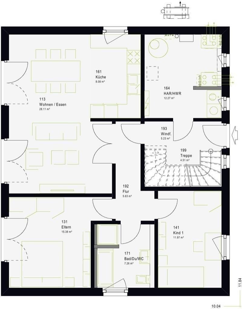 Haus zum Kauf 766.569 € 5 Zimmer 179,4 m²<br/>Wohnfläche 800 m²<br/>Grundstück Werk Aschau am Inn 84544