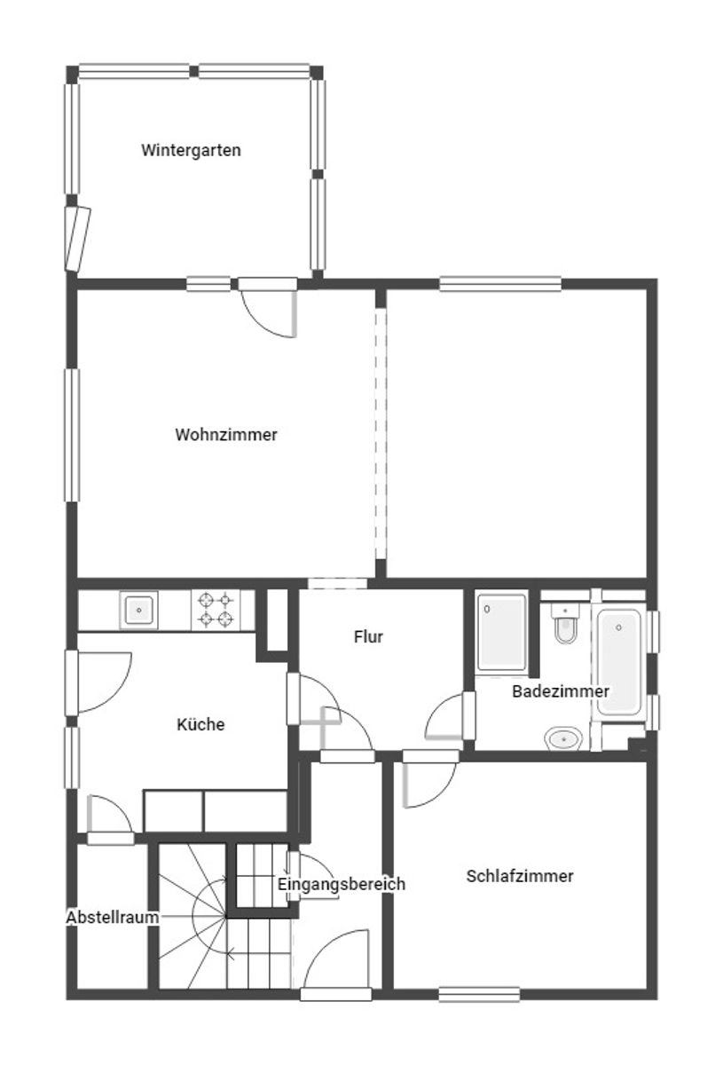 Mehrfamilienhaus zum Kauf 399.000 € 5 Zimmer 150,1 m²<br/>Wohnfläche 1.090,1 m²<br/>Grundstück Behringen Bispingen 29646