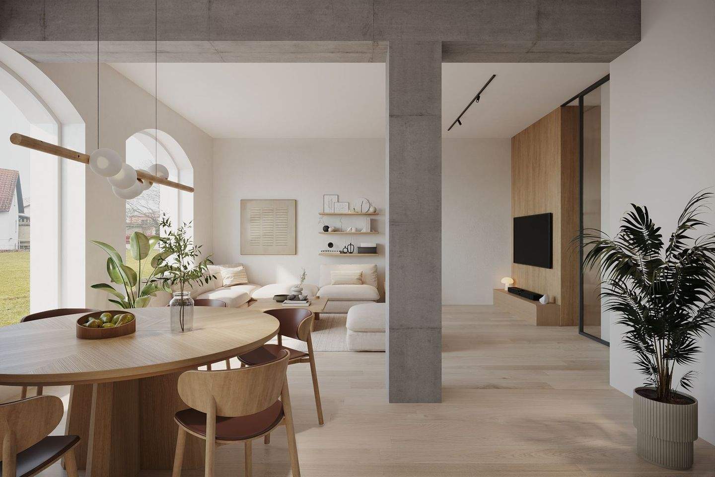 Immobilie in Neustadt an der Donau - Das "Loft", mit 86qm Wohnfläche zur individuellen Gestaltung in ruhiger, zentraler Lage in Neustadt an der Donau - Bild 1