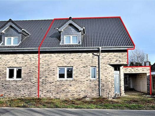 Doppelhaushälfte zur Miete - Erstbezug 2.100 € 4 Zimmer 137 m² 410 m² Grundstück Wyler Kranenburg-Wyler 47559