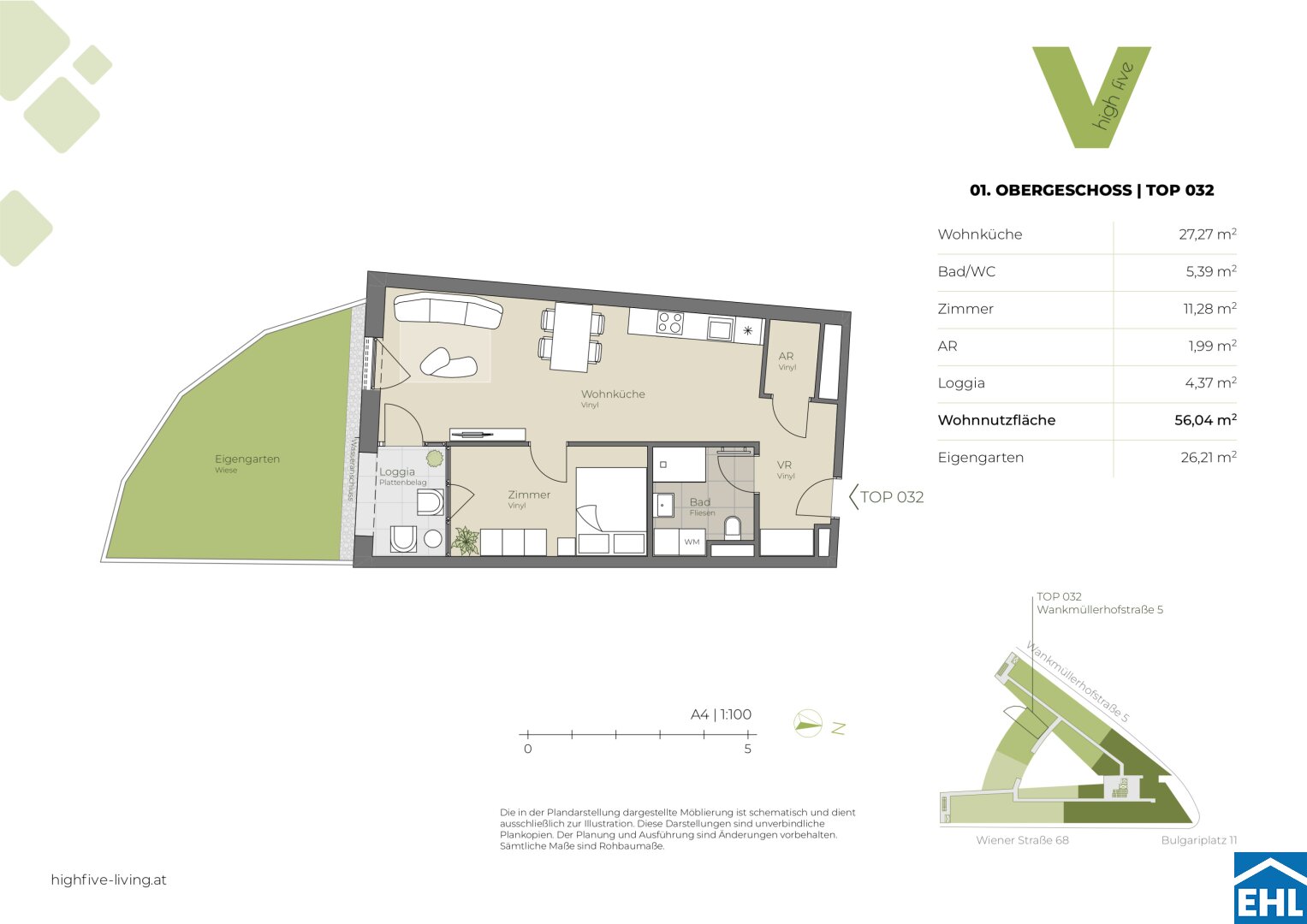 Wohnung zur Miete 677 € 2 Zimmer 51,7 m²<br/>Wohnfläche 1.<br/>Geschoss Waldegg Linz 4020