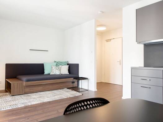 Wohnung zur Miete 1.245 € 1 Zimmer 31,4 m² 7. Geschoss frei ab 01.12.2026 Leopoldstraße 204 Schwabing-Freimann München 80804