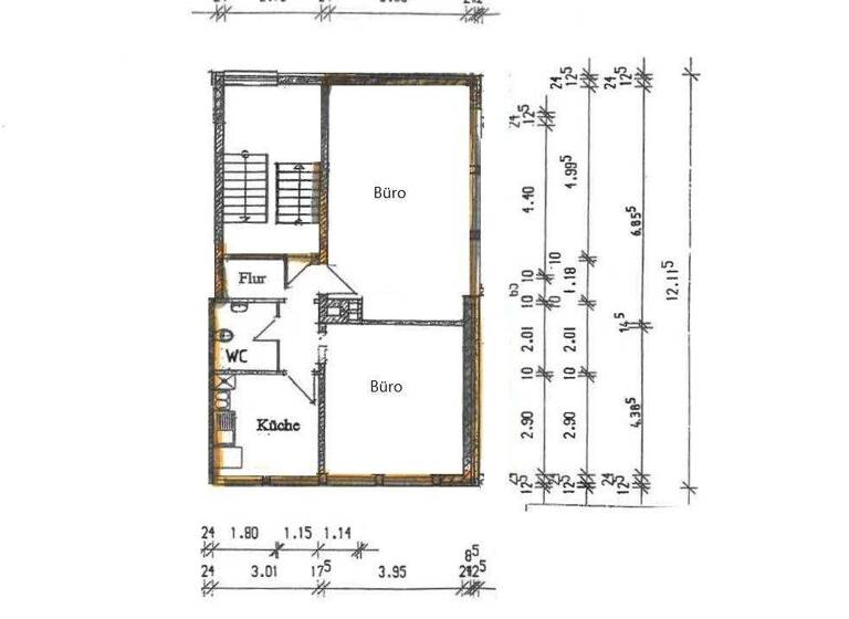 Bürofläche zur Miete 470 € 58,7 m² Bürofläche Dorf Appen 25482