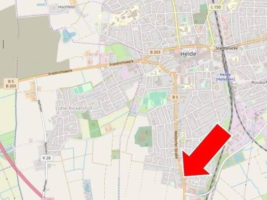 Gewerbegrundstück zum Kauf 725.000 € 2.126 m² Grundstück Heide 25746