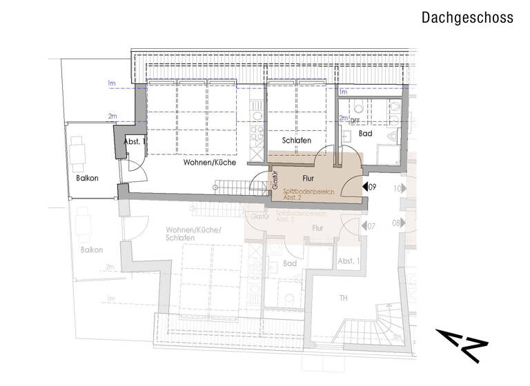 Wohnung zur Miete 576 € 2 Zimmer 48 m² 3. Geschoss frei ab 01.05.2026 Norden 26506