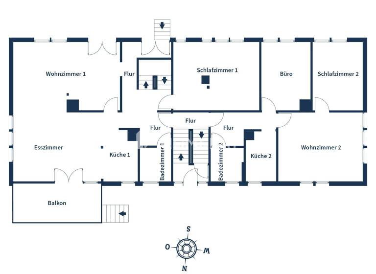 Mehrfamilienhaus zum Kauf 891.000 € 10 Zimmer 319,4 m²<br/>Wohnfläche 1.215 m²<br/>Grundstück Innenstadt Tübingen 72074