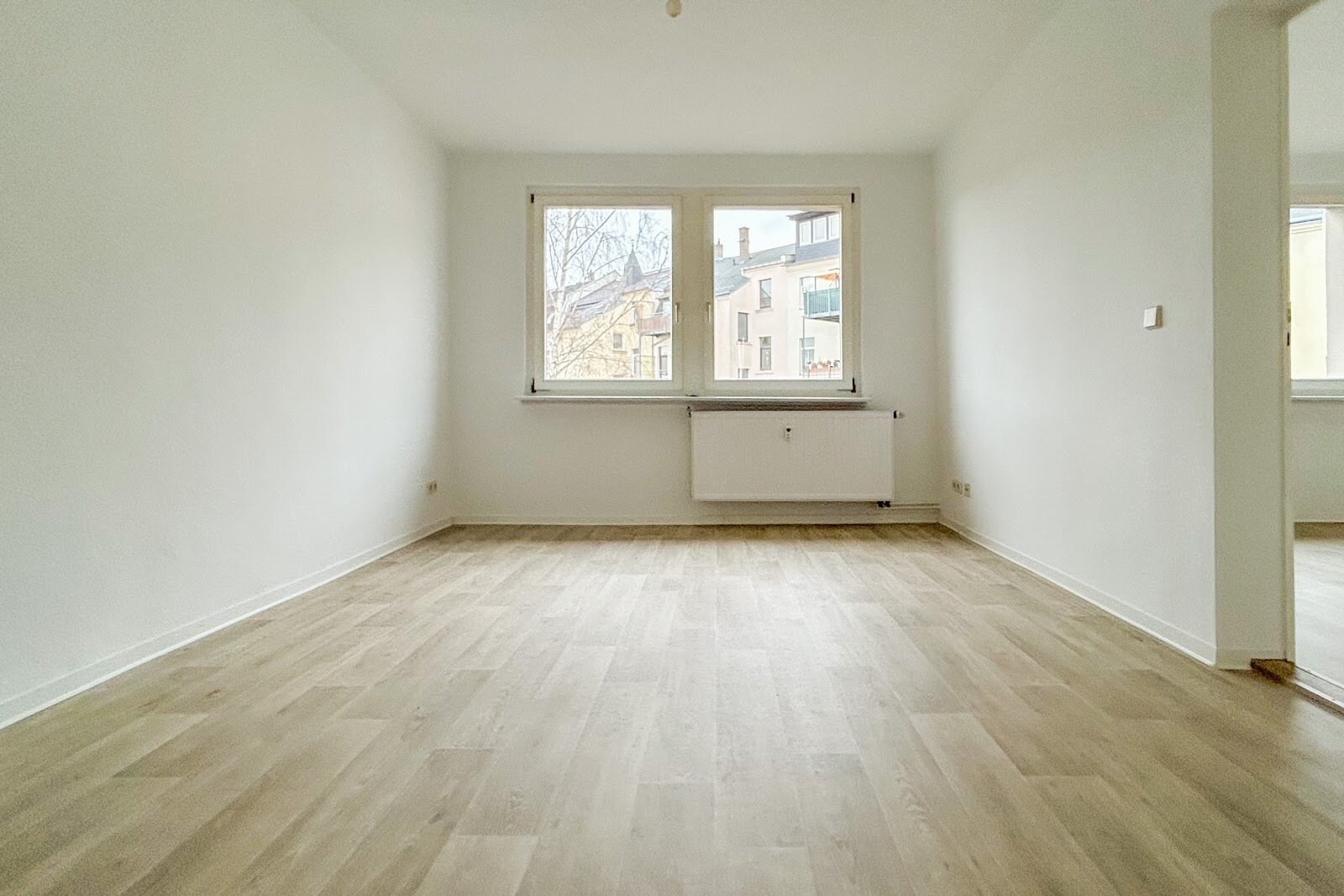 Wohnung zur Miete 220 € 2 Zimmer 44,9 m²<br/>Wohnfläche 1.<br/>Geschoss Haselbrunner Straße 89 Haselbrunn Plauen 08525