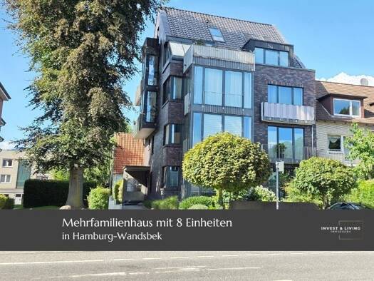 Mehrfamilienhaus zum Kauf 2.210.000 € 15 Zimmer 543 m² 420 m² Grundstück Marienthal Hamburg 22041