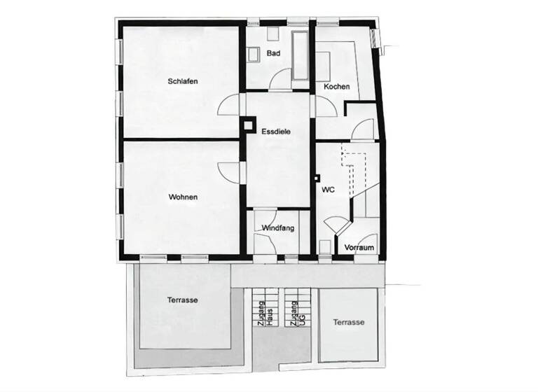 Mehrfamilienhaus zum Kauf als Kapitalanlage geeignet 980.000 € 7 Zimmer 201,1 m² 130,1 m² Grundstück Möhringen Stuttgart 70567