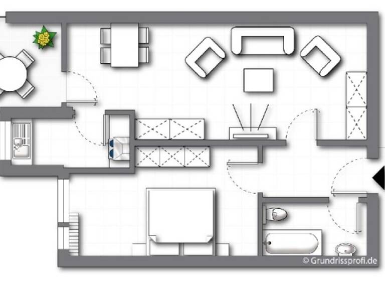 Wohnung zum Kauf 85.000 € 2 Zimmer 52 m²<br/>Wohnfläche EG<br/>Geschoss Müncheberg Müncheberg 15374