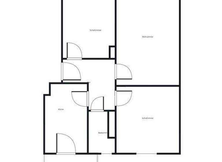 Wohnung zur Miete 701 € 3 Zimmer 68,4 m² 4. Geschoss frei ab 11.04.2026 Goslarsche Str. 54 Braunschweig 38118