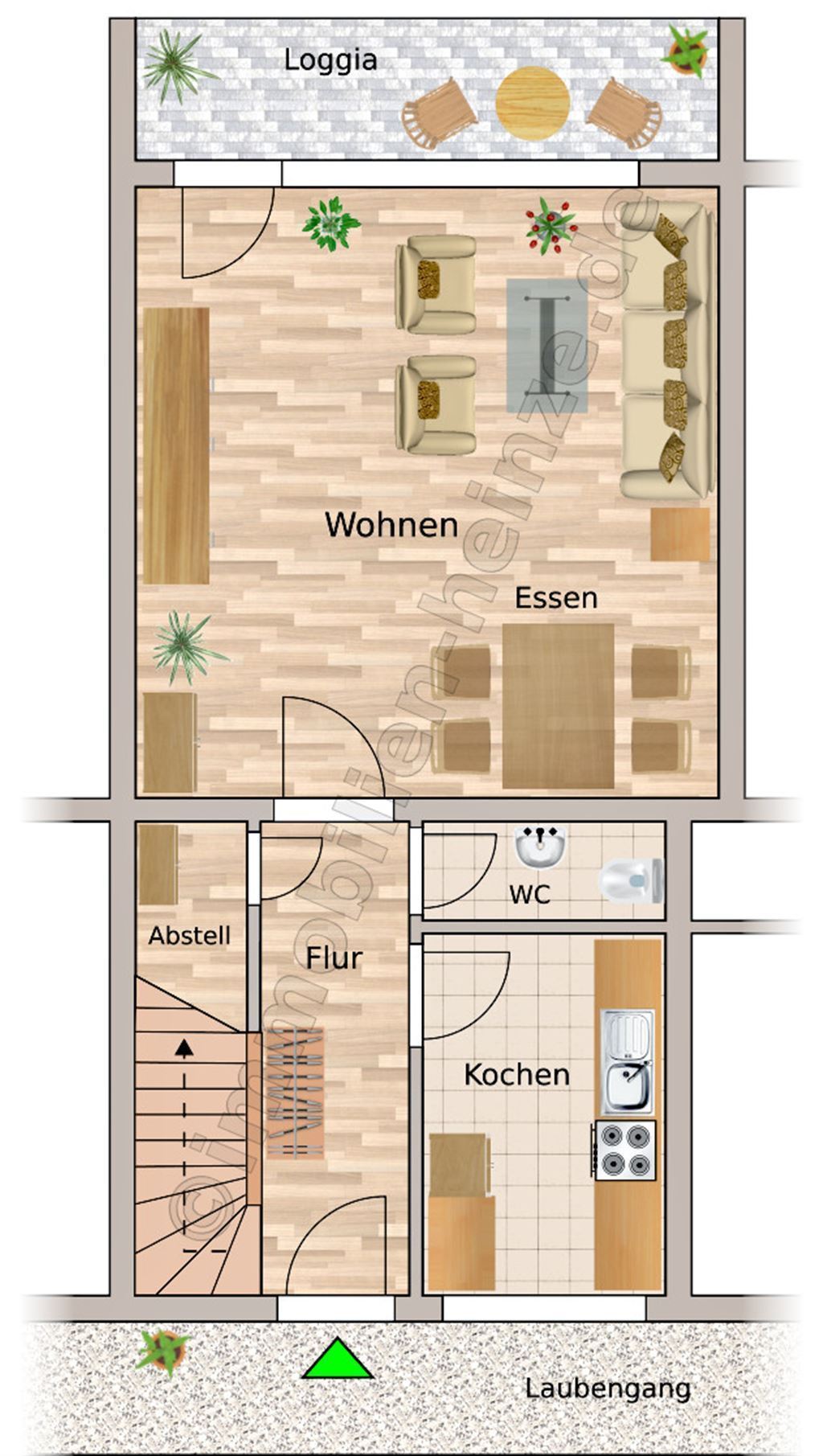 Wohnung zum Kauf 200.000 € 3 Zimmer 92 m²<br/>Wohnfläche Giechburgblick Bamberg 96052