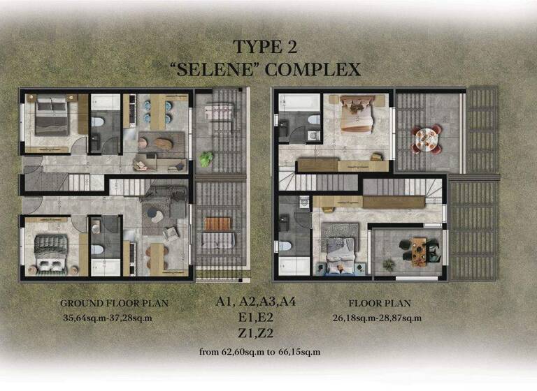 Wohnung zum Kauf 179.000 € 2 Zimmer 61,7 m² Vrasna, Thessaloniki