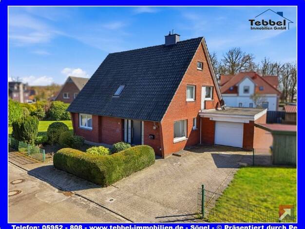 Einfamilienhaus zum Kauf provisionsfrei 285.000 € 6 Zimmer 160 m² 1.008 m² Grundstück Sögel Sögel 49751