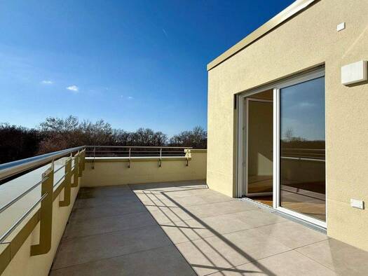 Penthouse zum Kauf - Neubau provisionsfrei 519.000 € 3 Zimmer 105,5 m² Fließender Sand 3b Großauheim Hanai 63457