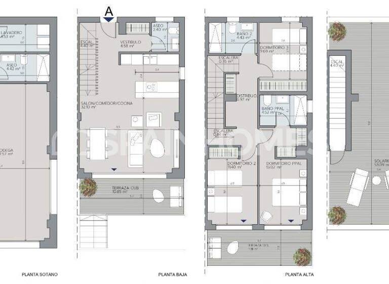 Doppelhaushälfte zum Kauf 965.000 € 4 Zimmer 182 m² 383 m² Grundstück Málaga 29639