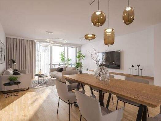 Wohnung zum Kauf - Neubau provisionsfrei 632.100 € 3 Zimmer 112,9 m² 3. Geschoss Humbserstraße 24 Südstadt Fürth 90763