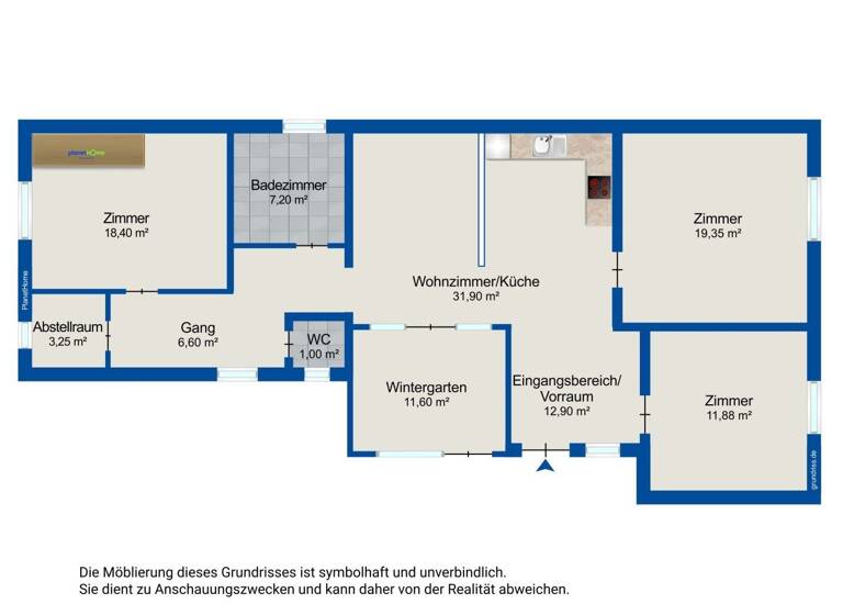 Einfamilienhaus zum Kauf 169.000 € 4 Zimmer 124 m² 418 m² Grundstück Oberpullendorf 7350
