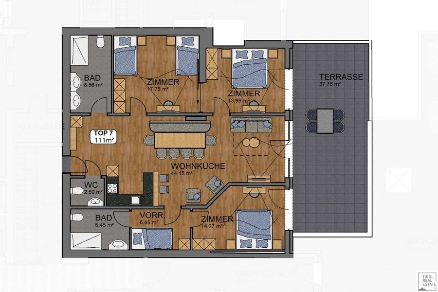 Studio zum Kauf 996.500 € 3 Zimmer 94,9 m²<br/>Wohnfläche Serfaus 6534