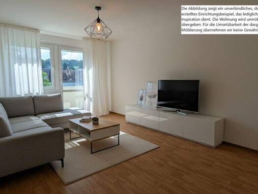 Wohnung zur Miete 375 € 3 Zimmer 58 m² 3. Geschoss Straße des Friedens 9 Nossen 01683