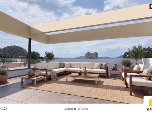 Penthouse zum Kauf - Erstbezug 967.159 € 4 Zimmer 110,7 m² 4. Geschoss Lindweg Geidorf Graz 8010