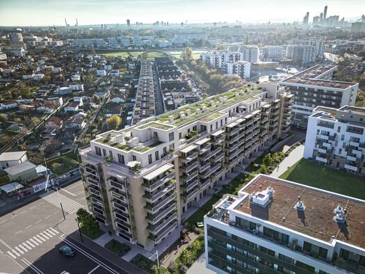 Studio zum Kauf - Erstbezug provisionsfrei 209.000 € 1 Zimmer 34 m² 4. Geschoss Wien 1220