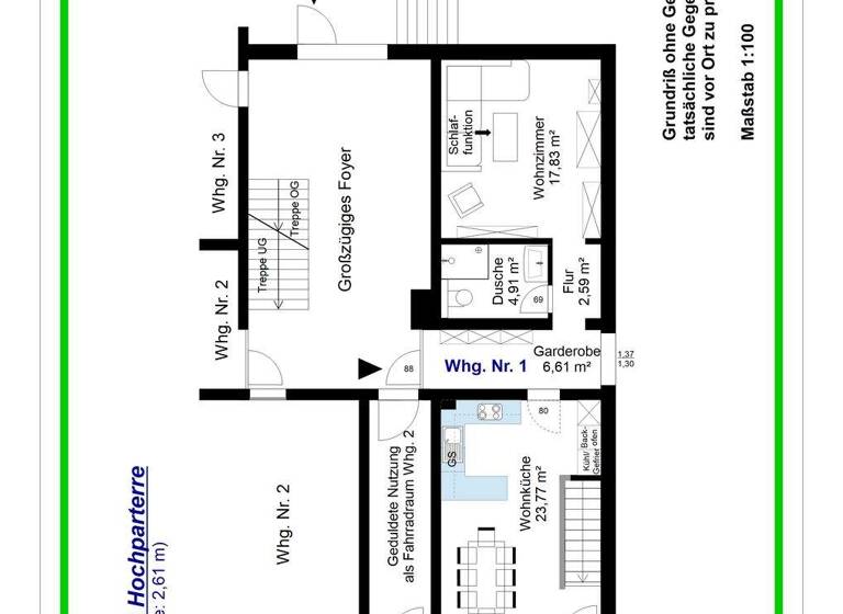Wohnung zum Kauf 759.900 € 5 Zimmer 135,3 m² EG Timmendorfer Strand 23669