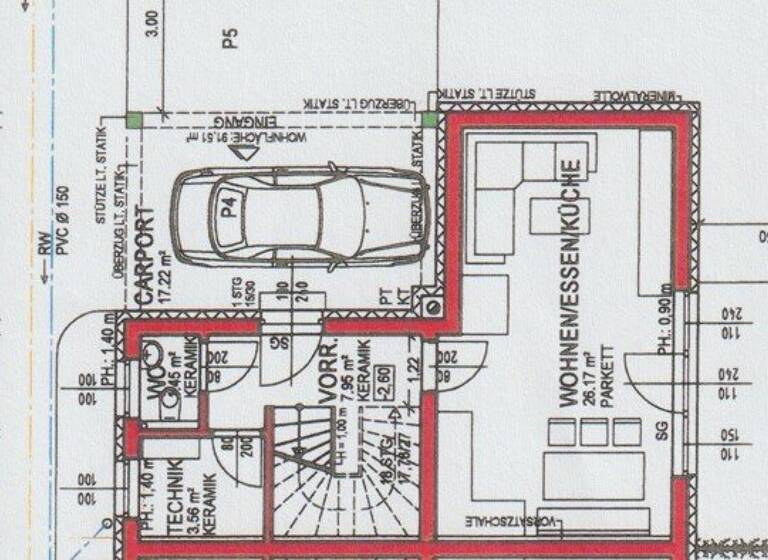 Maisonette zur Miete 1.050 € 4 Zimmer 94,8 m² Gleisdorf 8200