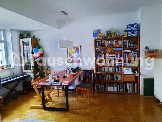 Wohnung zur Miete Tauschwohnung 580 € 3,5 Zimmer 80 m² 3. Geschoss Connewitz Leipzig 04277