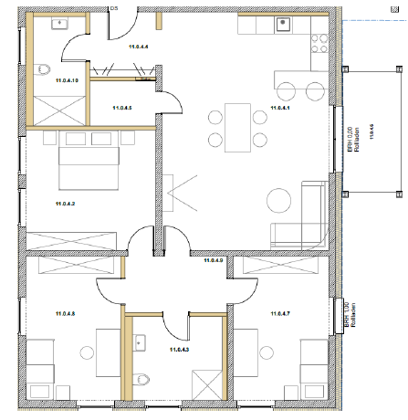 Wohnung zur Miete 1.260 € 4 Zimmer 120 m²<br/>Wohnfläche Homburg Homburg 66424