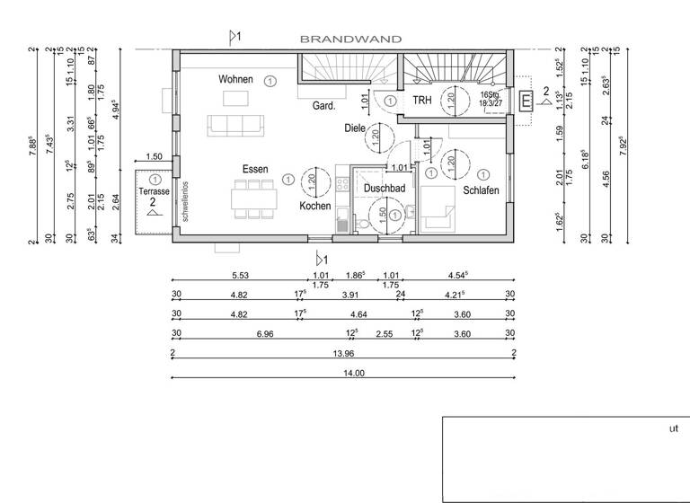 Terrassenwohnung zum Kauf - Erstbezug 590.000 € 5 Zimmer 90 m² EG Bieber Offenbach am Main 63073