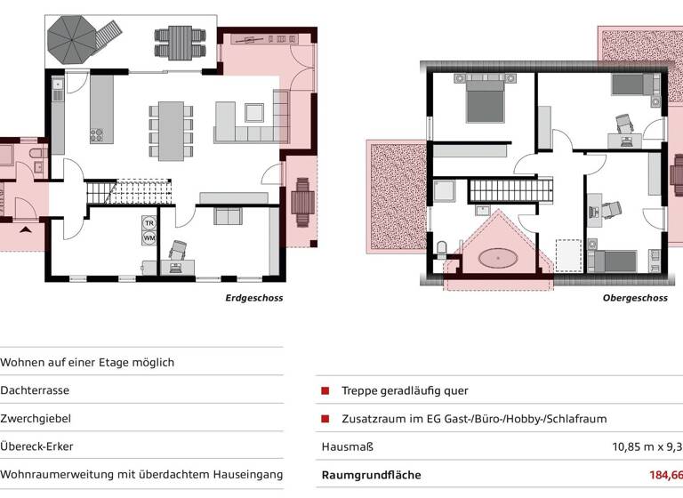 Einfamilienhaus zum Kauf - Erstbezug 184,7 m² 838 m² Grundstück Wellen 54441