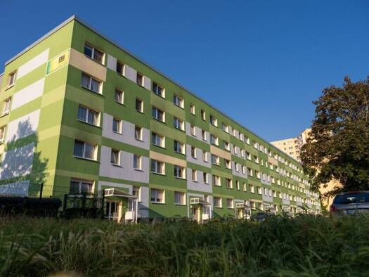 Wohnung zur Miete 499 € 4 Zimmer 66,5 m² 4. Geschoss Ernst-Haeckel-Weg 1 Nördliche Neustadt Halle 06122