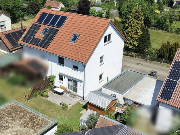 Doppelhaushälfte zum Kauf 599.000 € 6 Zimmer 154 m² 249 m² Grundstück Burlafingen Neu-Ulm 89233