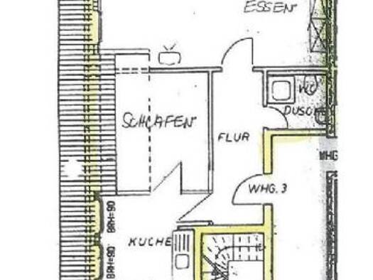 Wohnung zur Miete 480 € 2 Zimmer 60 m² 2. Geschoss Löhner Str. 108 Gohfeld Löhne 32584