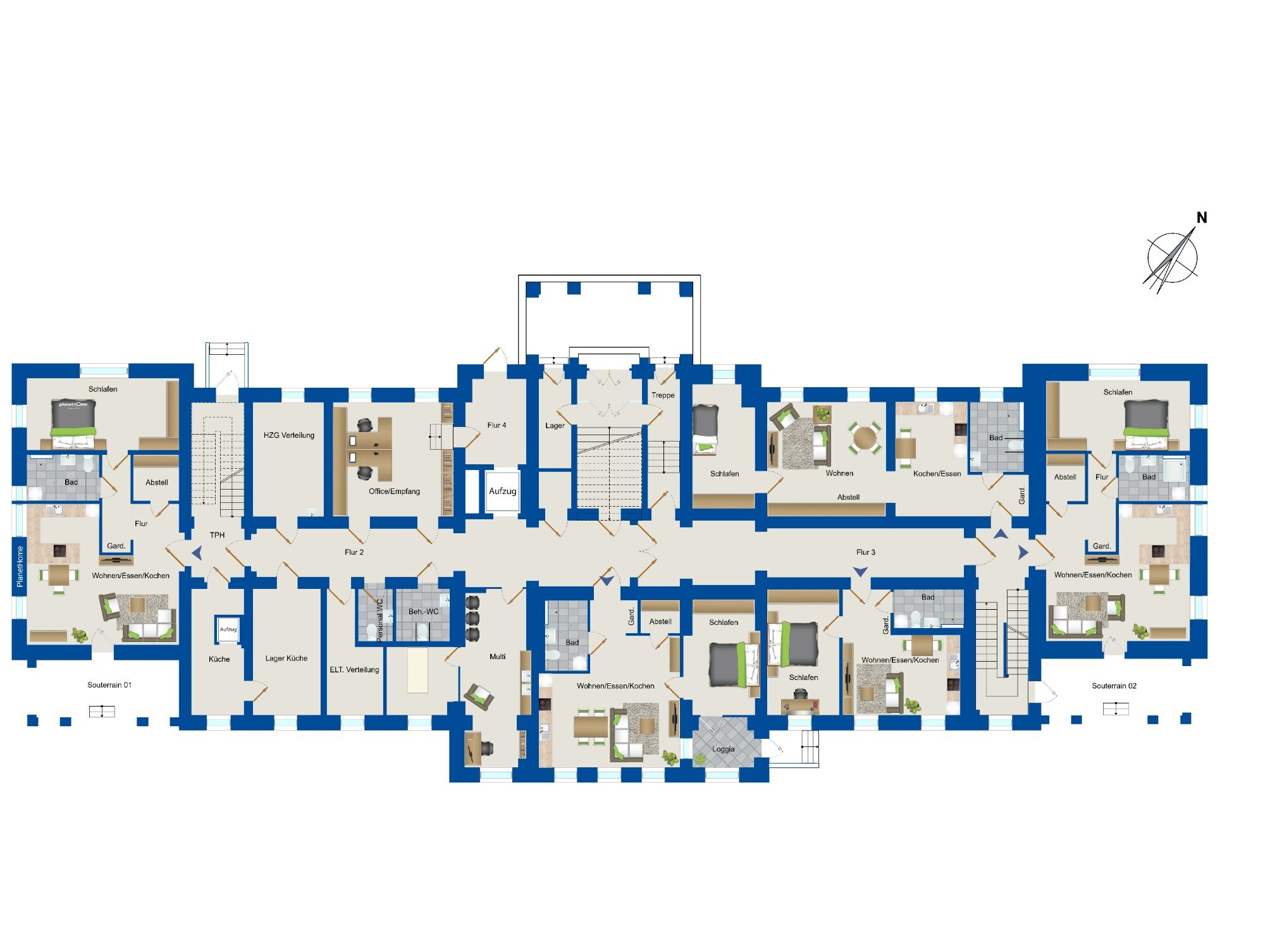 Schloss zum Kauf 3.750.000 € 162 Zimmer 5.186 m²<br/>Wohnfläche 24.458 m²<br/>Grundstück Fürstenhagen Hessisch Lichtenau 37235