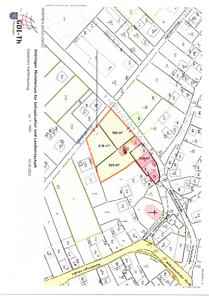 Grundstück zum Kauf 139.000 € 3.144 m²<br/>Grundstück Bad Salzungen Bad Salzungen / Etterwinden 36433