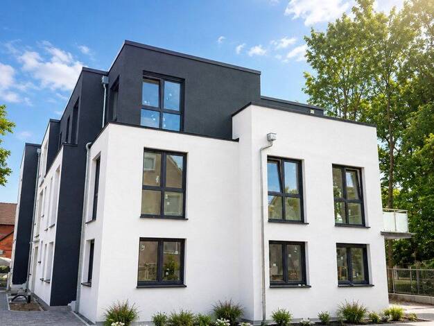 Wohnung zur Miete - Erstbezug 1.450 € 4 Zimmer 98 m² 1. Geschoss Fallbachstraße 13 Langendiebach Erlensee 63526