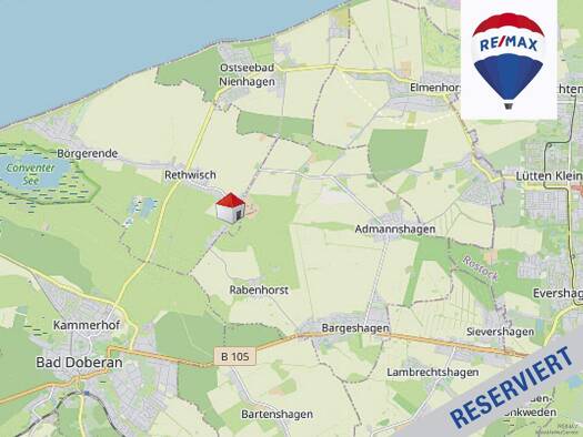 Grundstück zum Kauf 150.000 € 561 m² Grundstück Rethwisch Börgerende-Rethwisch 18211