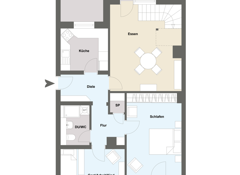 Maisonette zum Kauf 349.000 € 4 Zimmer 135,5 m² 4. Geschoss Altstadt Bayreuth 95447