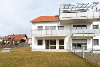 Terrassenwohnung zur Miete 1.485 € 4 Zimmer 123,6 m² EG frei ab sofort Am Erasmusfeld 11b Wertingen Wertingen 86637