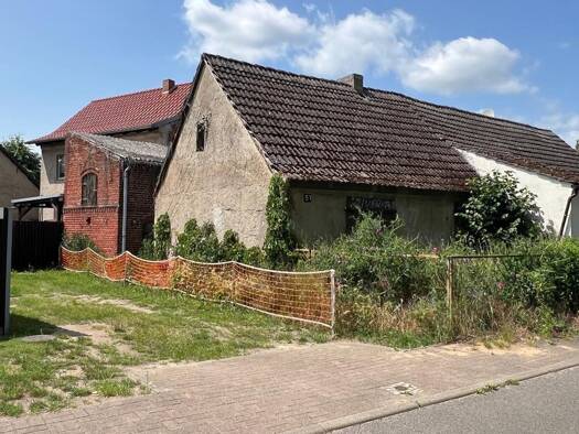 Doppelhaushälfte zum Kauf 35.000 € 2 Zimmer 60 m² 150 m² Grundstück Dechtow Fehrbellin-Dechtow 16833
